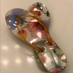 AERIN flip flops sz 7